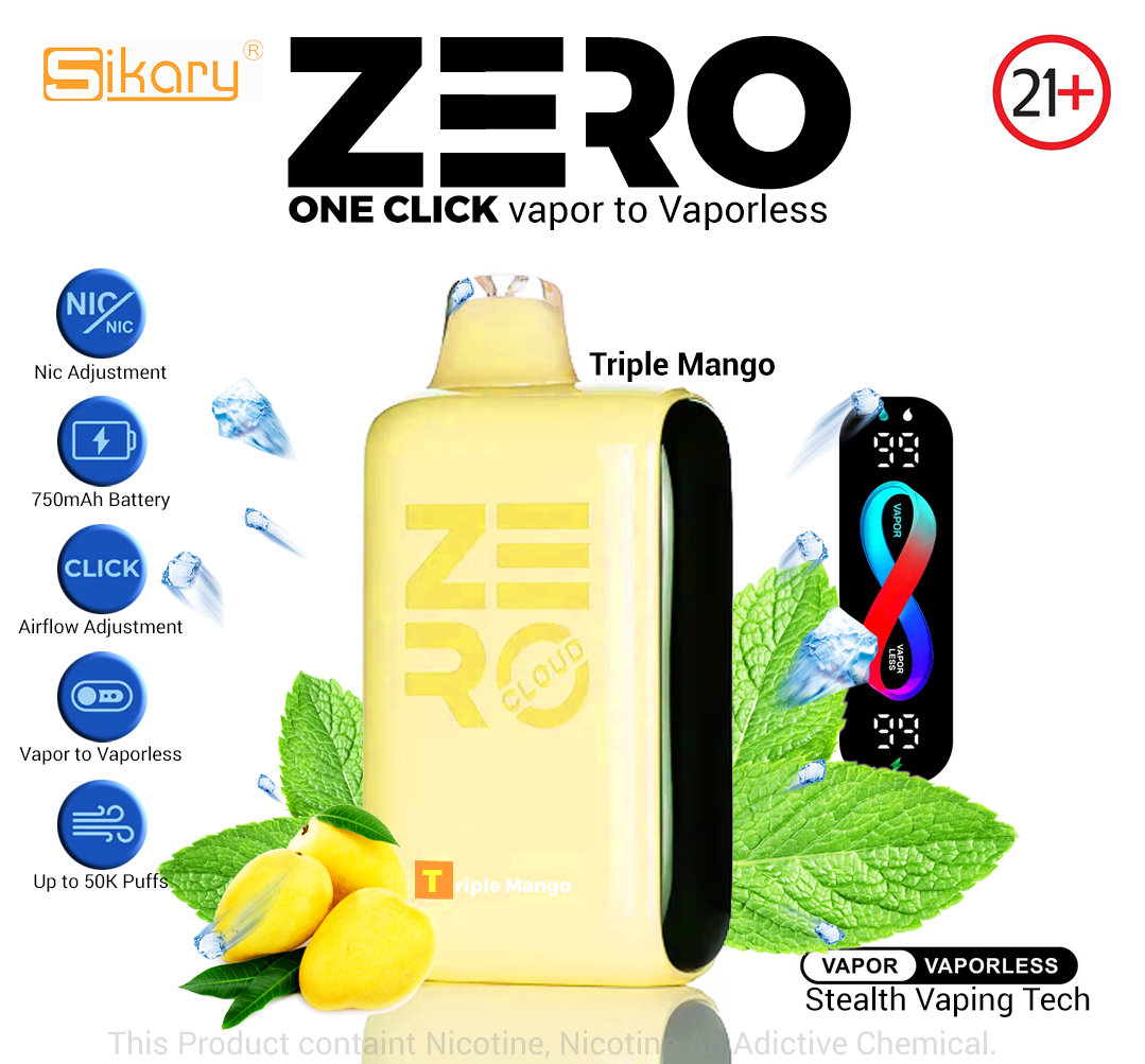 Zero Vaporless Triple MAngo